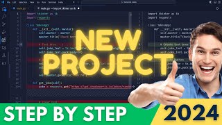 How to Create New Project in Visual Studio Code (2024) - VSCode Tutorial