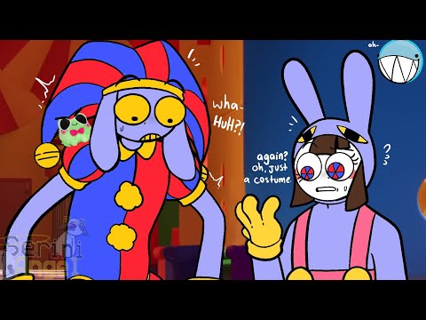 Jax & Pomni Got Their Outfits Swapped ?! - The Amazing Digital Circus [ AU ] // FUNNY ANIMATION