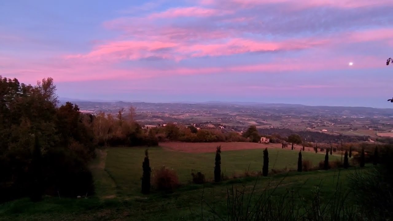 vista dal MONASTERO di CELLOLE⛪ Tuscany Vlog