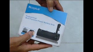 Mcoplus Battery Grip DMW-BGG1 for Lumix G85/80