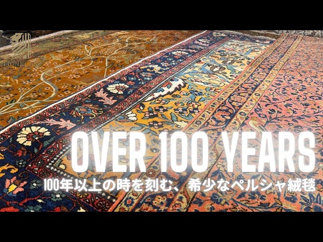100-Year-Old Masterpieces] Presenting 3 Antique Persian Rugs Found