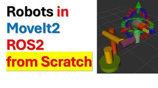 Robots from Scratch in MoveIt2 and ROS2 - Model and Setup MoveIt2 for 6 Degrees Robot With Gripper