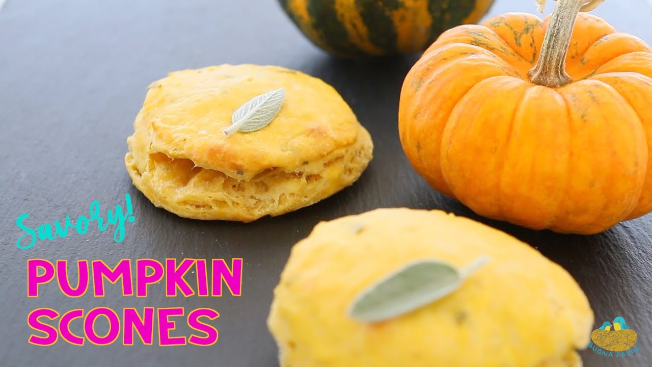 Pumpkin & Sage Scones – From Easy Snack to Sandwich | BuonaPappa
