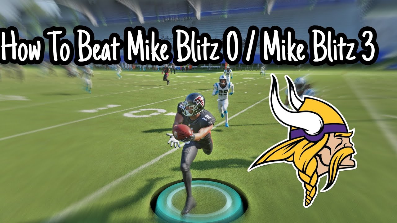 HOW TO BEAT MIKE BLITZ 0 / MIKE BLITZ 3 IN MADDEN 21!!! ( MINNESOTA VIKINGS PLAYBOOK)