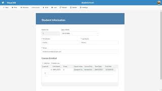 Visual DB — Create forms for records in many-to-many relationships