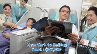 Top 10 Most Expensive Plane Tickets