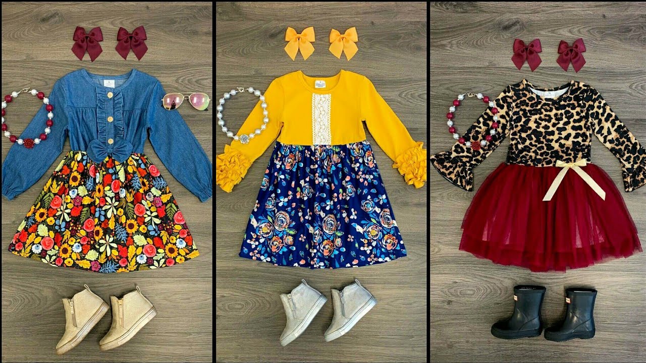 winter frocks for girl