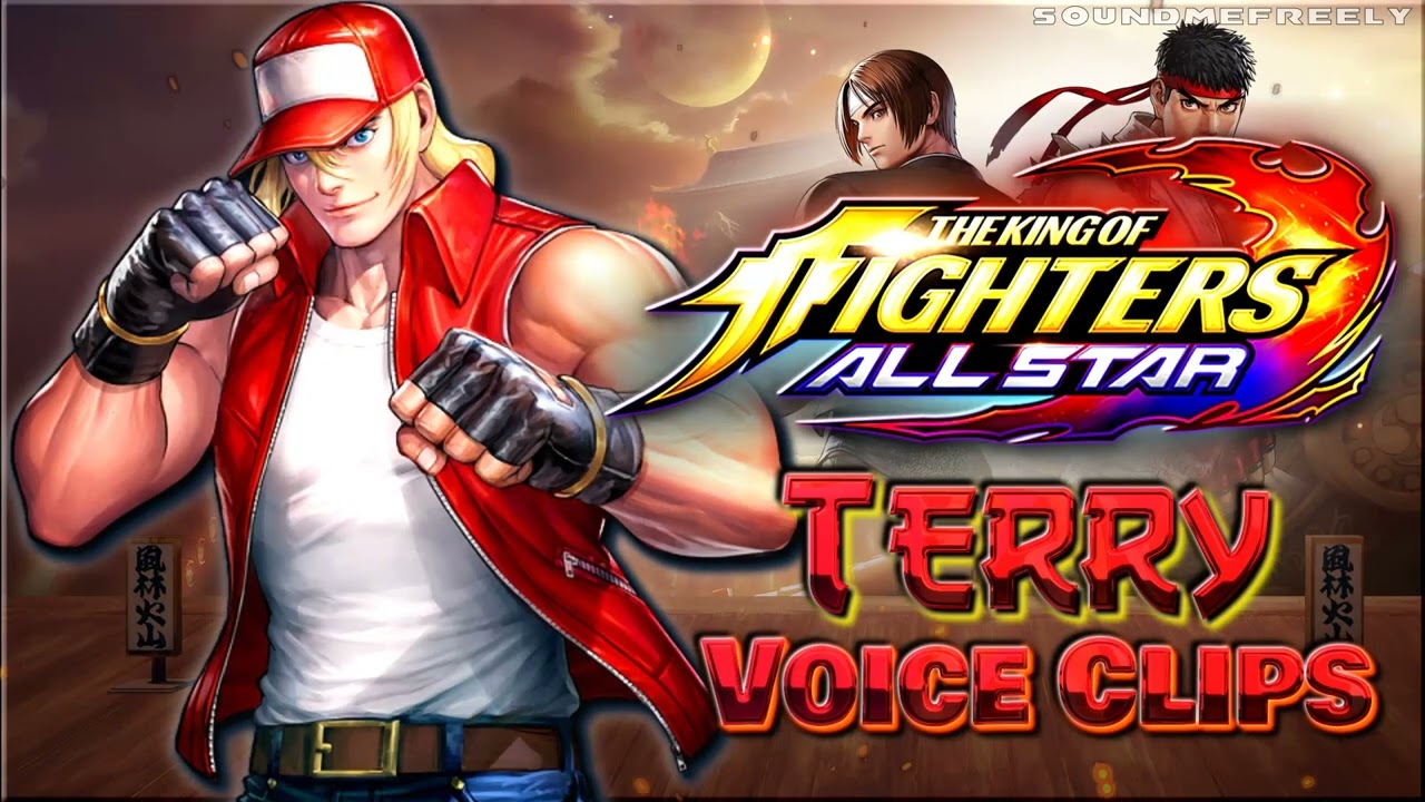 All Terry Bogard Voice Clips • The King of Fighters All Star