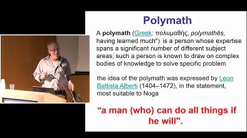 Polymath - צילום הרצאות סטודיו האנה בי