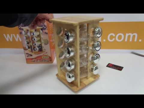 Нужная всем посуда. Спецовница на 16 специй. Самый полезный подарок.