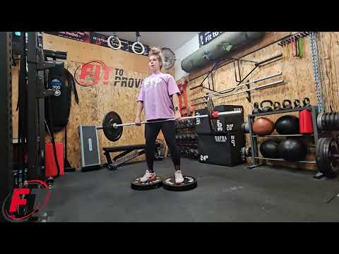 Deficit Clean High Pull with superslow first pull