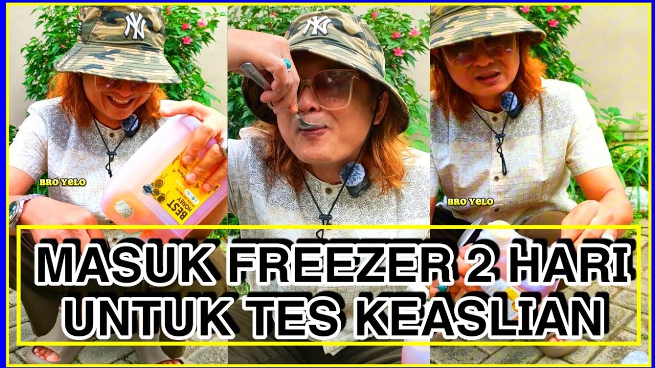 TES KEASLIAN MADU MASUK FREEZER 2 HARI BEST HONEY MULTIFLORA