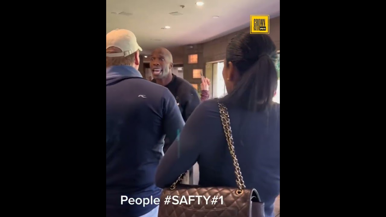 Chad Ochocinco runs into Roger Goodell & Jay-Z for the Super Bowl LVII