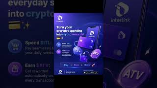 Turn your everyday spending into crypto rewards! 💳✨#InterLink #ITLG #ITL
