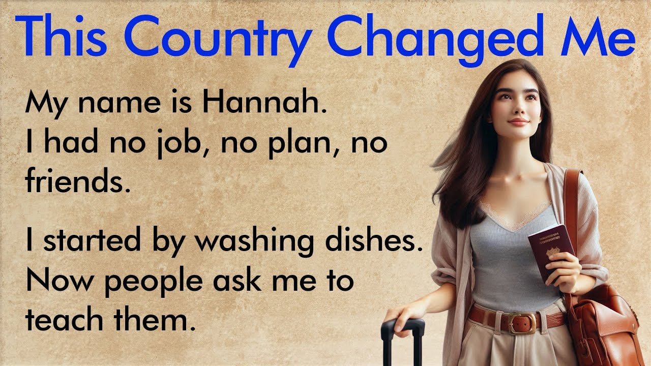 A Fresh Start in a New Country | Learn English Through Story ✅ English Speaking (A1–A2 Level) ✅