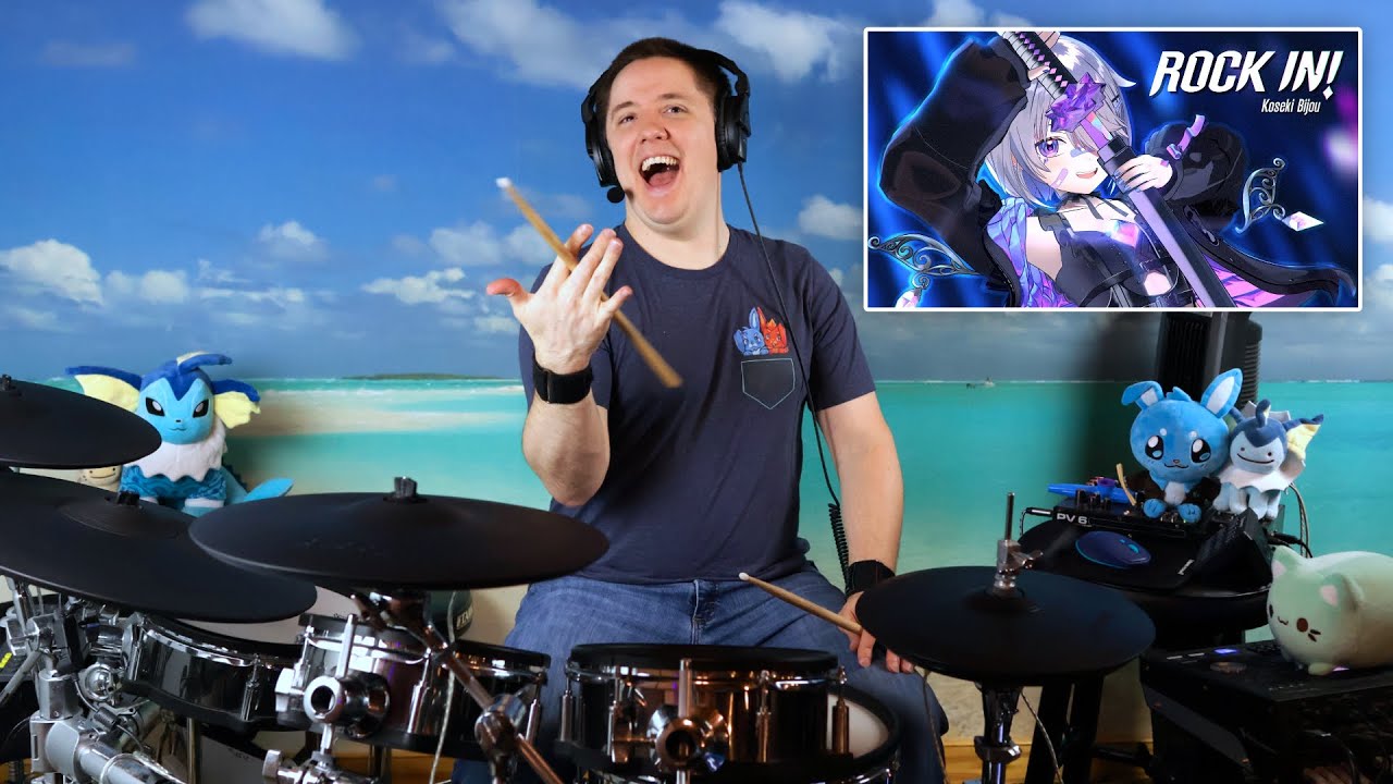 ROCK IN! - Koseki Bijou | Drum Cover