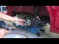 HONDA フィットのリアハブベアリング交換 How to rear replace hub bearing:Fit