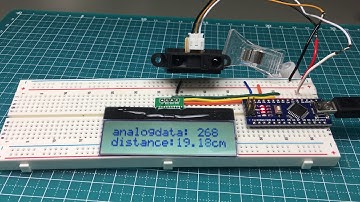 Arduinoで作ろう(10)　赤外線距離センサ GP2Y0A21YK