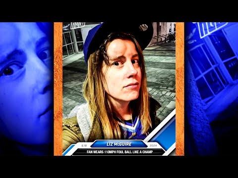 Baseball Fan Beaned By Foul Ball Gets Her Own Topps Card