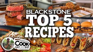 Chef Nate’s Top 5 Blackstone Recipes of 2022 | Blackstone Griddle Recipes