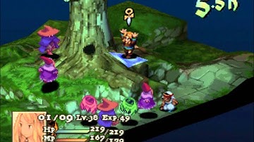 Final Fantasy Tactics-Sprite glitching