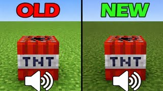 Minecraft sounds then vs now 2012 - 2026