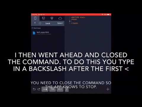 How to Code a Basic Webpage in Koder App