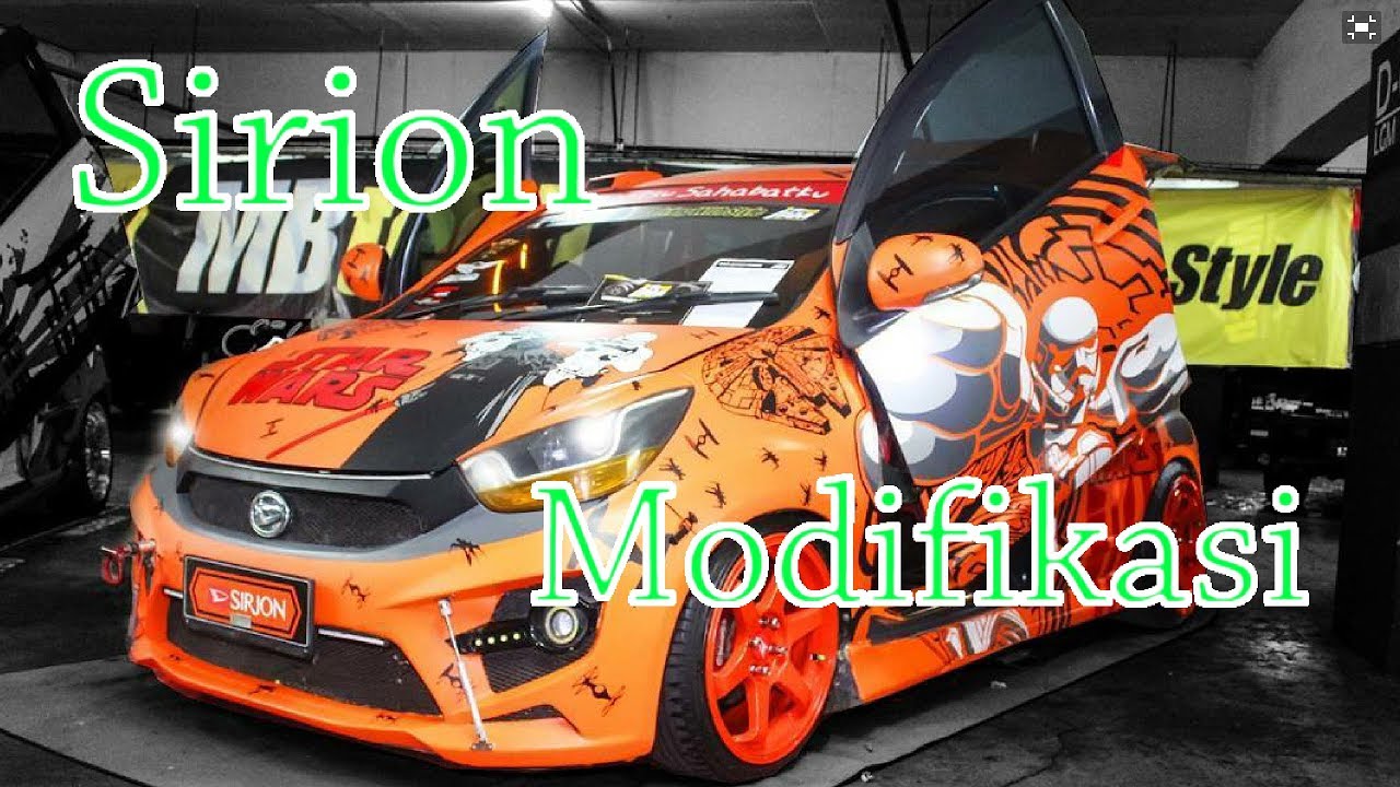 Modifikasi Daihatsu Sirion YouTube