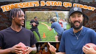 Can Marty Mush Compete with a 5-Star Quarterback? - Marty Vs Presented By Travis Mathew