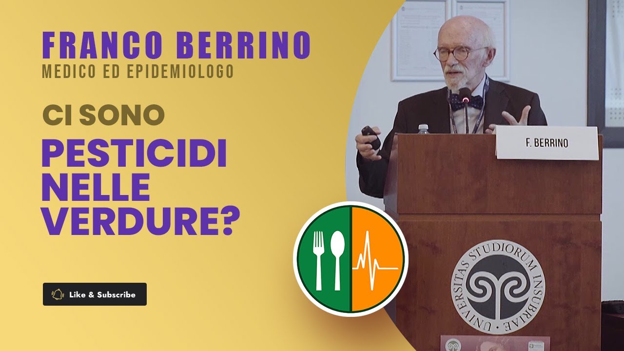 Ci sono PESTICIDI nelle verdure? - Dott. Franco Berrino