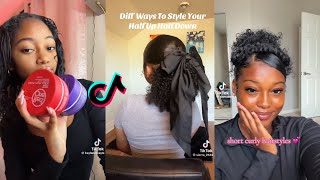 CUTE CURLY HAIRSTYLES TIKTOK COMPILATION 2
