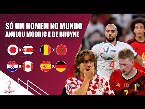 ANÁLISE TÁTICA | CROÁCIA x CANADÁ | ESPANHA x ALEMANHA | COPA DO MUNDO 2022 | FASE DE GRUPOS