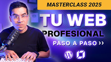 Cómo Crear una Página Web para Negocio desde Cero 🚀 WordPress ▶ IA 2025