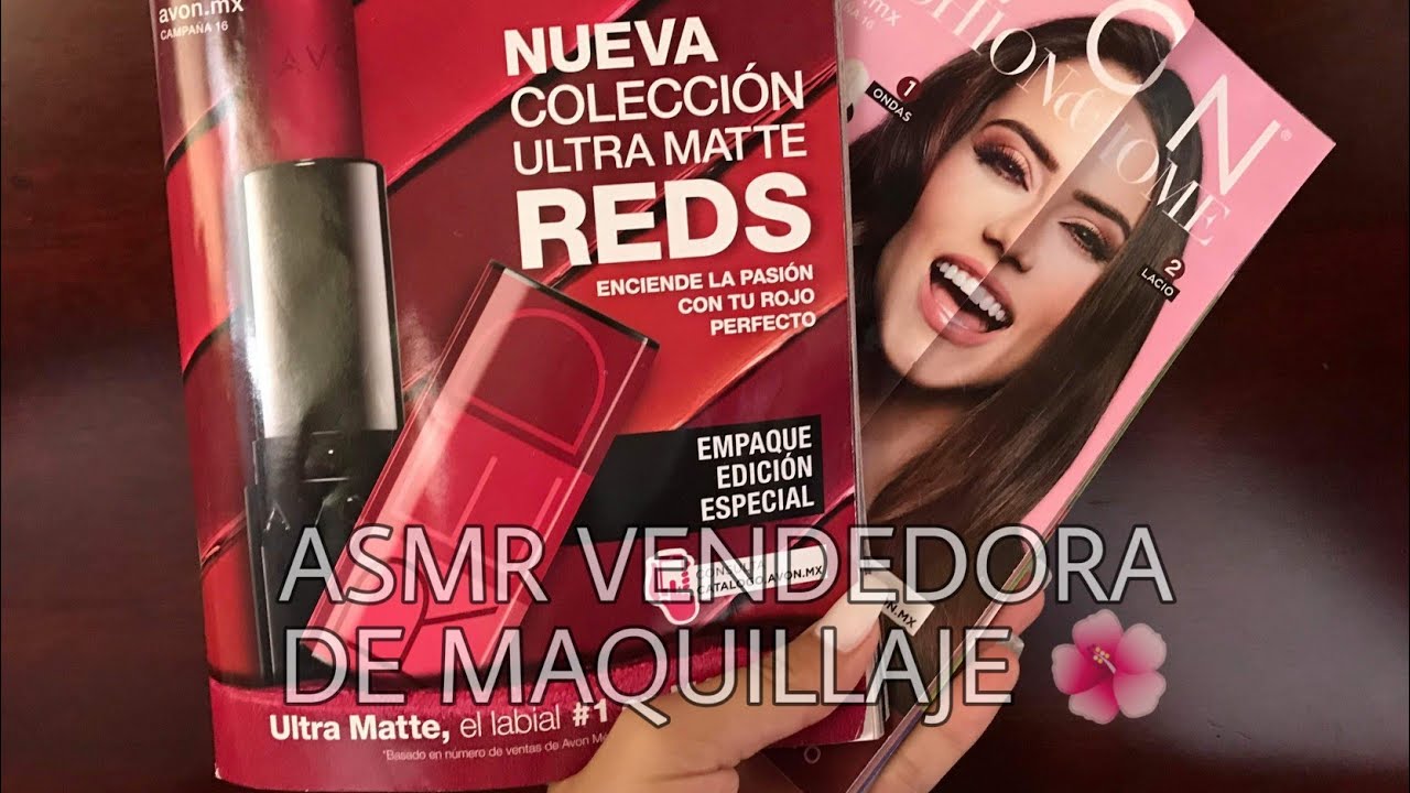 ASMR VENDEDORA DE MAQUILLAJE