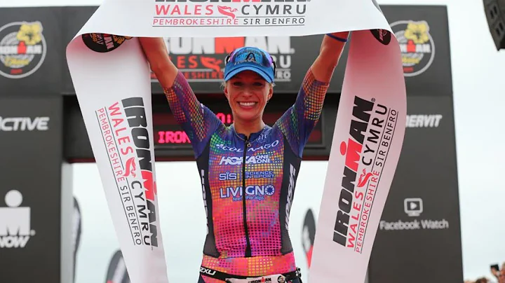 IRONMAN WALES 2019 WINNER SIMONE MITCHELL RACE HIG...