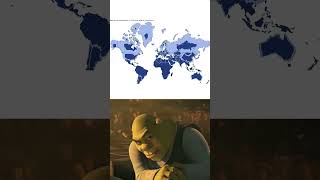 🌍📏 Countries Shown in Their True Size | Map Distortion Explained #shortsfeed #2025