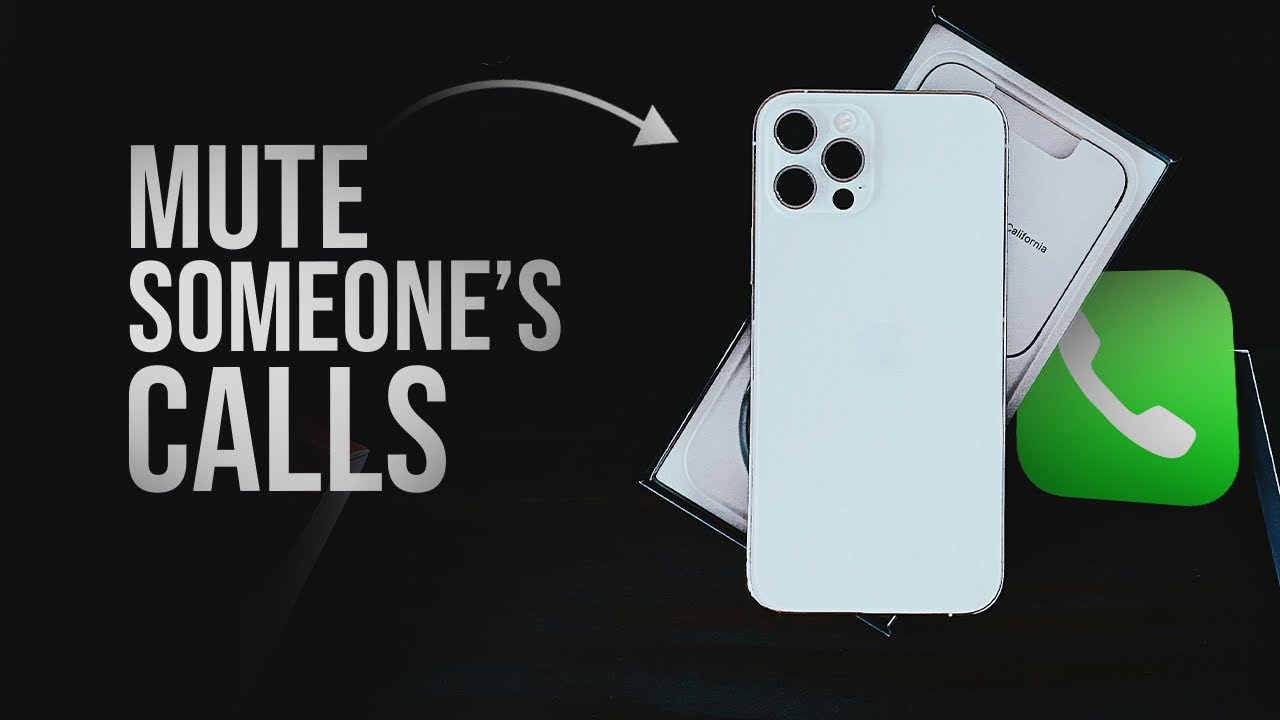 How to Mute Someone's Calls on iPhone (tutorial) - YouTube