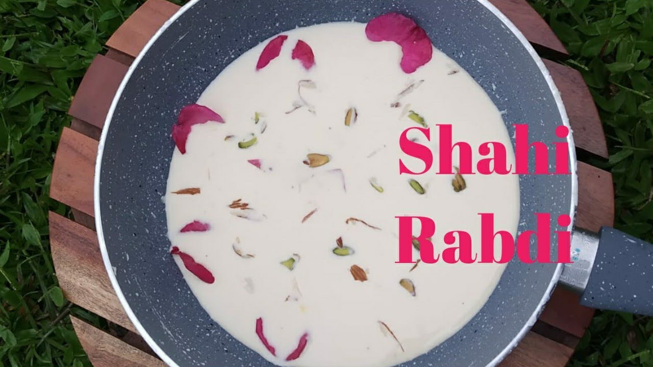 Diwali special शाही रबड़ी घर पर आसानी से बनाए | Shahi Rabdi Recipe ...