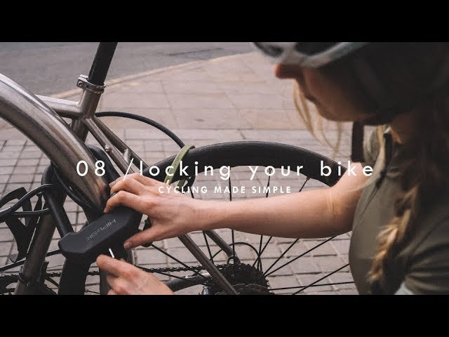 How to lock your bike to prevent theft