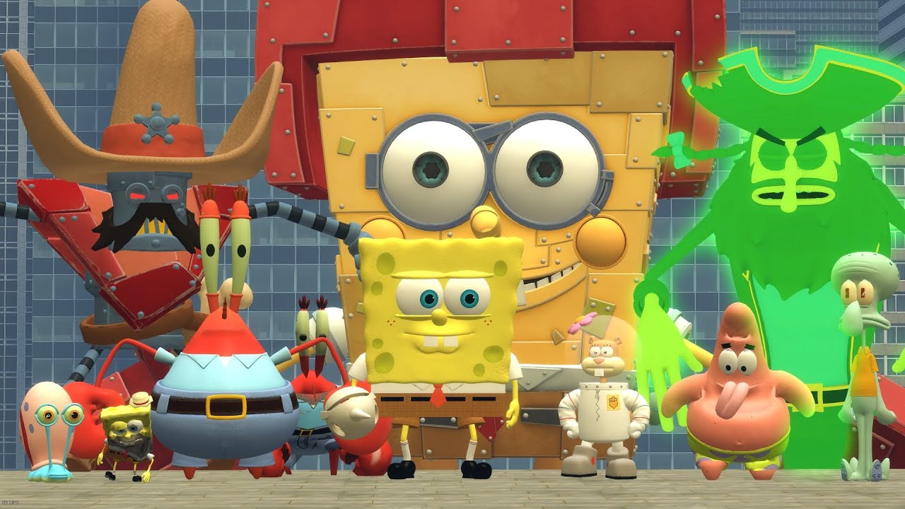 Patrick Nextbot I Found ALL Spongebob SquarePants Nextbots in Garry's Mod! - YouTube