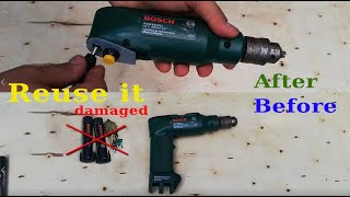 How to reuse a damaged hand drill