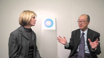 Professor Tony Chan of Hong Kong University Science & Technology interviews at Hub Culture Davos