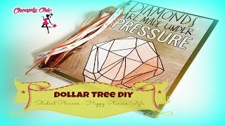 Dollar Tree DIY: Enhanced Student Planner / Calendar #2 Happy Planner Style!
