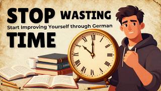 Learn German | Stop Wasting Time and Start Improving Yourself | German Podcast Level 2