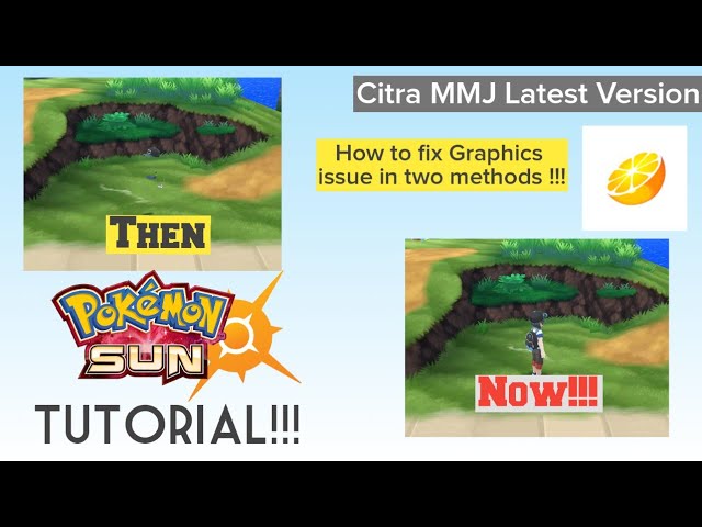 Pokemon Ultra Sun Graphical issue? Double Triple Vision - Citra Support -  Citra Community