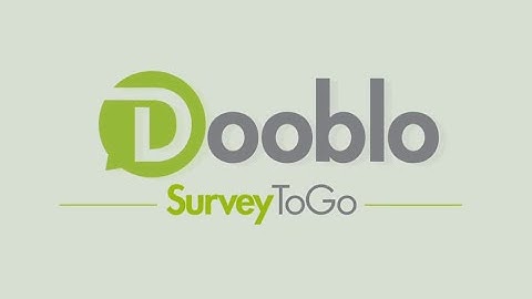 SurveyToGo Quick Intro