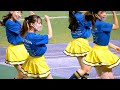 黄色いチアさんのかわいい演技　【にゃるこ】