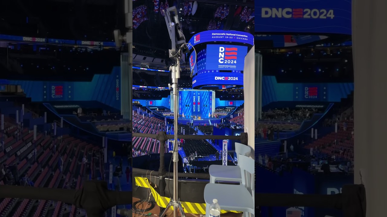 Behind the scenes at the Democratic National Convention. #HarrisWalz #CreatorsForKamala #DNC2024