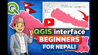 Famous QGIS Tutorial 02: Interface Beginner Guide 😱 | Nepali मा Full Introduction QGIS Wealth