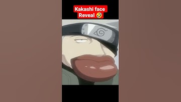 Kakashi removes mask 😮 #shorts #naruto